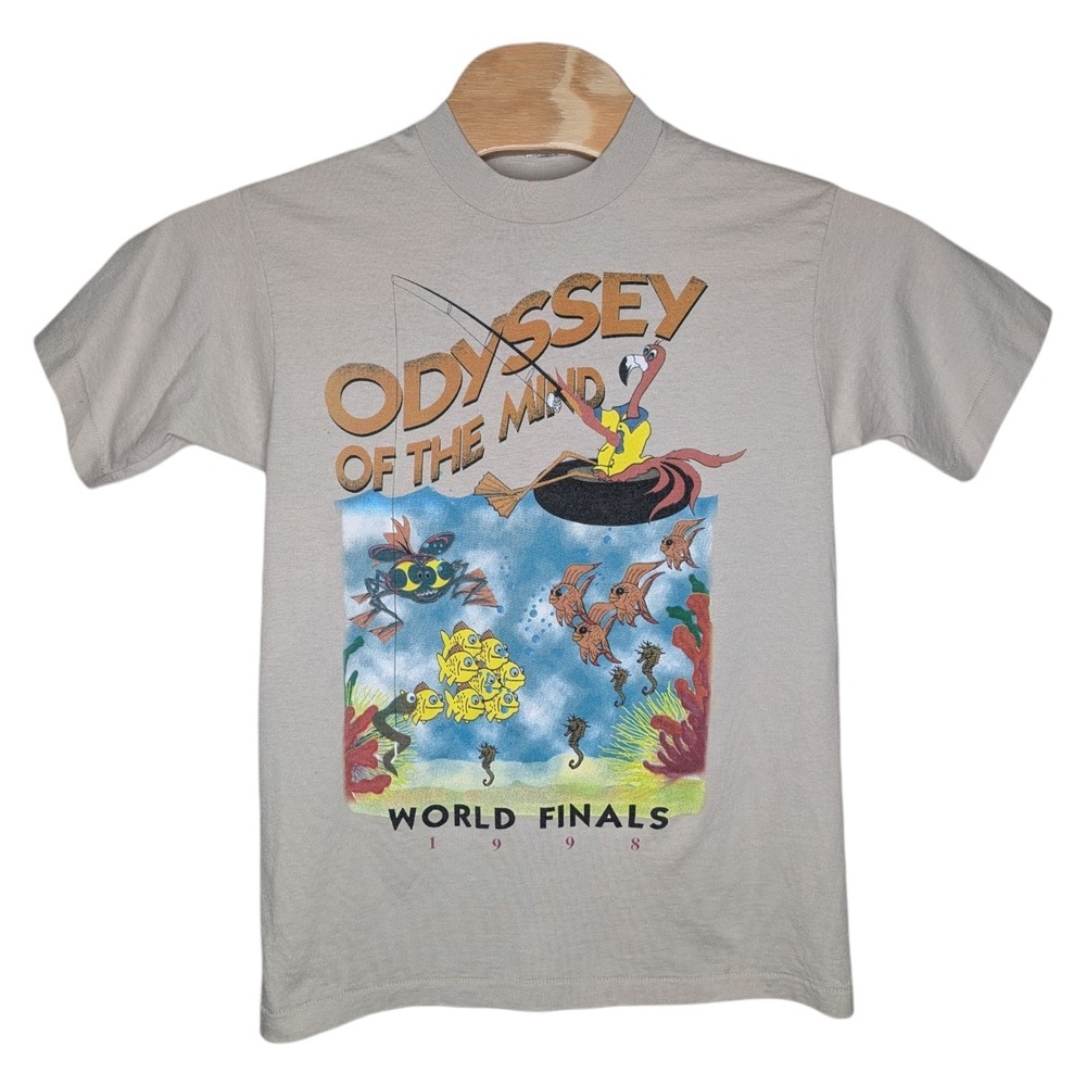 Vintage Odyssey‎ Of The Mind World Finals 1998 T Shirt Med Florida State Champs